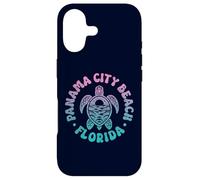 Carcasa para iPhone 17 Panama City Beach Florida Tortuga Marina Surfer Retro