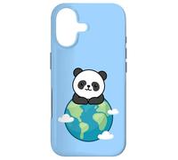 Carcasa para iPhone 17 Panda Madre Tierra Día Divertido para Amante del Planeta Ambiente
