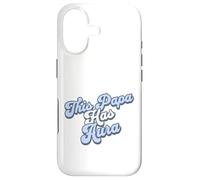 Carcasa para iPhone 17 Papa Has Aura, Divertido, diseño de Abuelo, Jerga y Vibraciones Elegantes