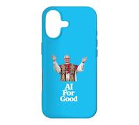 Carcasa para iPhone 17 Papa León XIV AI para el Bien - MAGNIFICA HUMANITAS