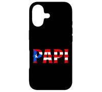 Carcasa para iPhone 17 Papi Bandera Puertorriqueña Puerto Rico Día del Padre Patriótico