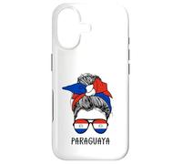 Carcasa para iPhone 17 Paraguayan Paraguaya Girl Paraguayan Heritage Paraguay Flag