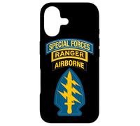 Carcasa para iPhone 17 Parche US Special Forces - SF Ranger Tab - Boina Verde Negra