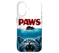 Carcasa para iPhone 17 Parodia Gato y Ratón Gato Divertido