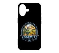 Carcasa para iPhone 17 Parque Nacional Yosemite California USA Retro Senderismo Camping