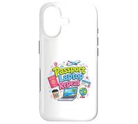 Carcasa para iPhone 17 Pasaporte Laptop Repeat Travel Work Lifestyle Design