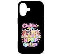 Carcasa para iPhone 17 Pascua KPOP Music Chillin with My K-Pop Chicas Mujeres Chicas