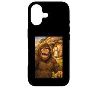 Carcasa para iPhone 17 Pascua Meme Bigfoot Selfie Jesús Resurrección Cristiano