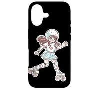 Carcasa para iPhone 17 Patinaje Chica Comic Look Skate Park