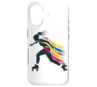 Carcasa para iPhone 17 Patinaje Chica Gráfico Skate Park