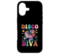Carcasa para iPhone 17 Patinaje sobre Ruedas Disco Diva Skate Girl 70s Skater Groovy