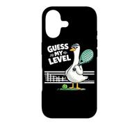 Carcasa para iPhone 17 Pato Gracioso De Pádel: Adivina Mi Nivel De Pádel