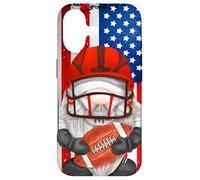 Carcasa para iPhone 17 Patriotic Football Grandpa GNOME American Flag For Gameday