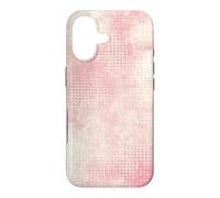 Carcasa para iPhone 17 Patrón Retro Vintage Rosa y Crema Envejecido
