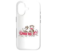 Carcasa para iPhone 17 Paul Frank Julius El Mono y Clancy Canoa Dig It