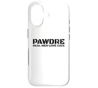 Carcasa para iPhone 17 PAWDRE, Real Men Love Cats. Feline Father Funny Cat Dad