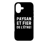 Carcasa para iPhone 17 Paysan Et Fier De L'être Pour Les Agriculteurs Engagés