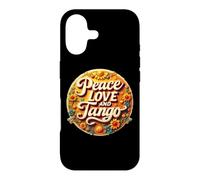 Carcasa para iPhone 17 Paz Amor Y Tango Amante Bailarina Profesor Instructor Vintage