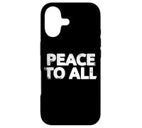 Carcasa para iPhone 17 Paz para Todos - Declaración contra la Guerra