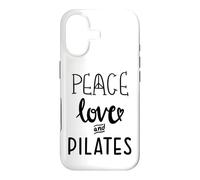 Carcasa para iPhone 17 Peace Love and Pilates is My Happy Hour In My Pilates Era