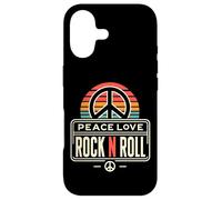 Carcasa para iPhone 17 Peace Love and Rock and Roll Dire - Rocker