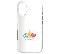Carcasa para iPhone 17 Peaceful Soul Peace Sign Hand Gesture Love Graphic Nature