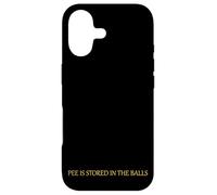 Carcasa para iPhone 17 Pee Is Stored In The Balls Funny Sarcastic Urination Meme