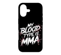 Carcasa para iPhone 17 Peleador MMA Divertido Grupo Sanguíneo MMA