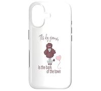 Carcasa para iPhone 17 Peluquería de Perros Bark of The Town Pet Grooming Humor Design