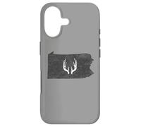 Carcasa para iPhone 17 Pennsylvania PA Deer Hunting Shed Antlers Design