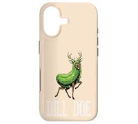 Carcasa para iPhone 17 Pepino Pickle Doe Humor Divertido Meme Mujeres Hombres