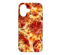 Carcasa para iPhone 17 Pepperoni Pizza Queso derretido Amantes de la Comida Pizzería Fans
