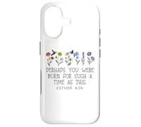 Carcasa para iPhone 17 Perhaps You were Born for Such a Time as This Esther 4:14