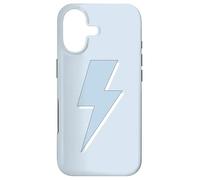 Carcasa para iPhone 17 Perno de Rayo Azul Claro Pastel estético