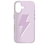 Carcasa para iPhone 17 Perno De Rayo De Malva Pastel Estético
