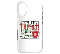 Carcasa para iPhone 17 Pero el Primer Cacao Caliente Navidad Nieve congelado frío Navidad