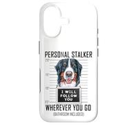 Carcasa para iPhone 17 Perro acosador Personal de Berna, Perro de montaña I Will Follow You