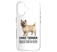 Carcasa para iPhone 17 Perro Cairn Terrier desenterrando Problemas Desde el Primer día Mascota