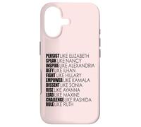 Carcasa para iPhone 17 PERSISTE como Elizabeth Hablar Nancy Rule Ruth USA Congress
