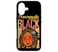 Carcasa para iPhone 17 Phenomenally Black Girl Magic Melanin Love Mujeres Niñas Mamá
