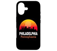 Carcasa para iPhone 17 Philadelphia Pennsylvania Vintage Retro City State USA