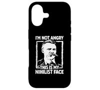 Carcasa para iPhone 17 Philosopher Nietzsche Nihilist - Diseño para Estudiantes de filosofía