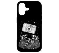 Carcasa para iPhone 17 Photo Raccoon Camera Night Scene
