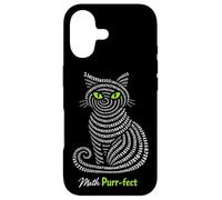 Carcasa para iPhone 17 Pi Day Math Purr-FECT Cat 3.14 Profesor de Ciencias Matemáticas