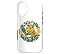 Carcasa para iPhone 17 Pickleball Divertido golpea la Pelota Esperanza para el Mejor Capibara