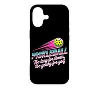 Carcasa para iPhone 17 Pickleball Jugador Too Lazy For Tennis Too Young For Golf