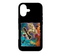 Carcasa para iPhone 17 Piezas de ajedrez Cats in Space