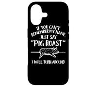 Carcasa para iPhone 17 Pig Roast Apparel - Divertido diseño de los Mejores Amantes de los asados