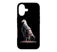 Carcasa para iPhone 17 Pigeon American Flag USA Drip Graffiti Amante
