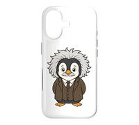 Carcasa para iPhone 17 Pingüino Física Inteligente Nerd Teórica